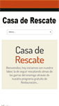 Mobile Screenshot of casaderescate.org